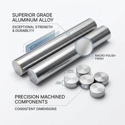 5052-H32 Barre en alliage d'aluminium de qualité marine avec une excellente soudabilité et une résistance à la corrosion pour les ensembles structurels