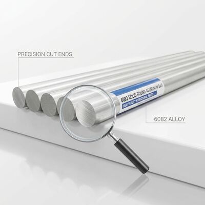 4032-T651 Round Aluminum Bar Low Thermal Expansion Al-Si Alloy For Engine Pistons Compressor Wear Components