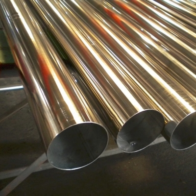 tuyau NO.3 NO.4 8K 304 de soudure d'acier inoxydable du BA 2B 439 436 445