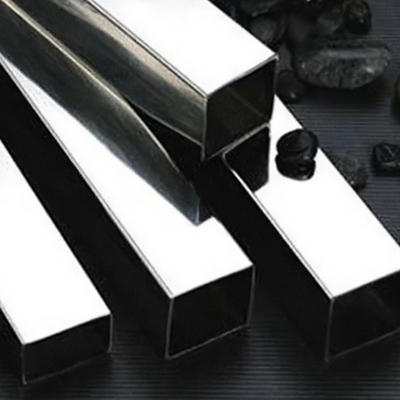 8K acier inoxydable SS304 soudé par tube rectangulaire 304L 316