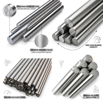 Tubes en acier inoxydable brillant recuit poli sans couture 304 6-813 mm OD pour les sanitaires