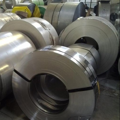 Bandes en acier inoxydable de 400 mm pour les emballages OEM - haute résistance à la traction ≥ 520 MPa