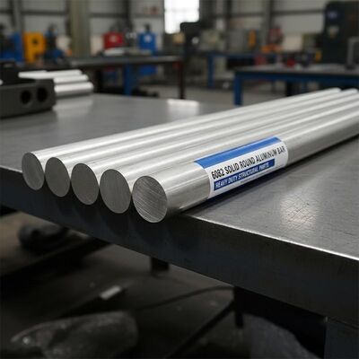 Barre ronde en aluminium 6082 solide pour pièces structurelles robustes avec une résistance élevée à la corrosion et une tolérance de précision ± 0,1 mm