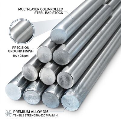 Pipe sans soudure en acier inoxydable 304L résistant à la corrosion avec 6-813 mm OD pour tuyauterie marine