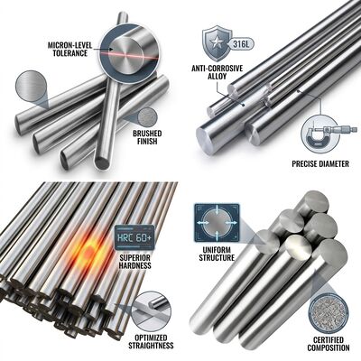 Tube sans soudure en acier inoxydable 316 haute pression 6-813mm OD pour service pétrochimique