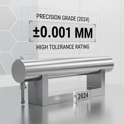 2618-T61 Alliage d'aluminium ronde à haute température résistant à la rampe à barres Al-Cu-Ni pour les pistons des moteurs diesel